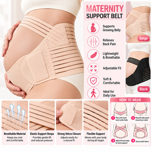 Adjustable maternity belly - adjustable,
