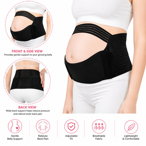 Pregnancy belly support band - belly,